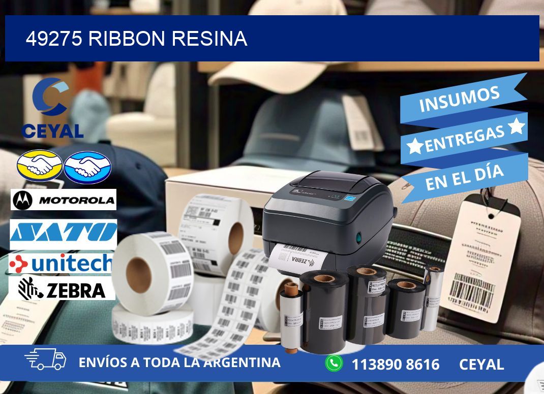 49275 ribbon resina