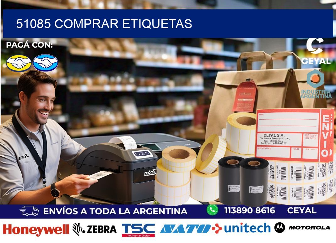 51085 comprar etiquetas