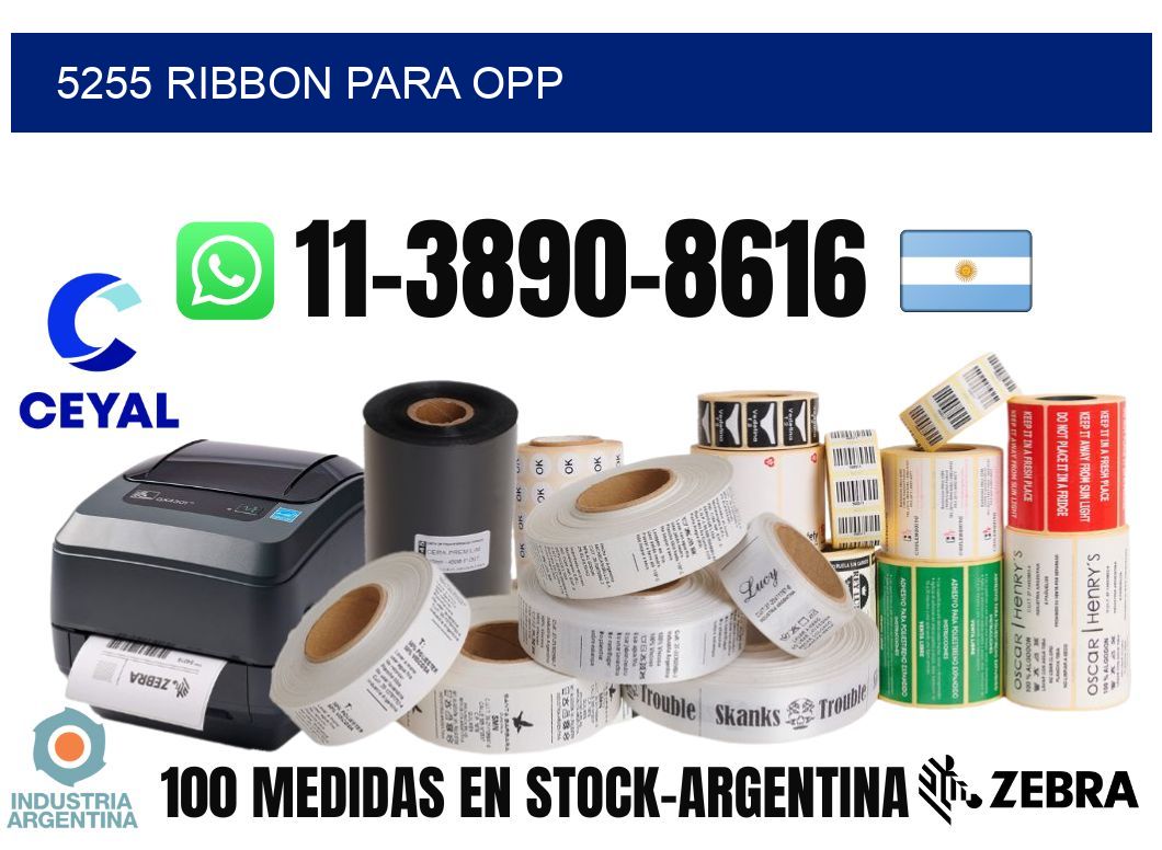 5255 ribbon para opp