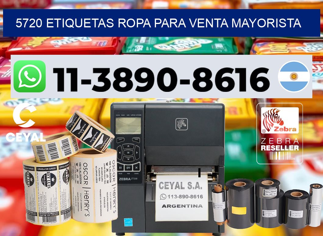 5720 Etiquetas ropa para venta mayorista
