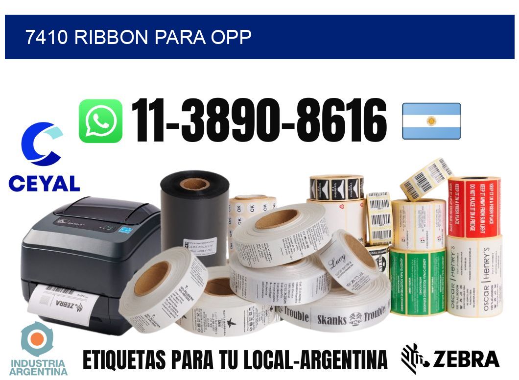 7410 ribbon para opp