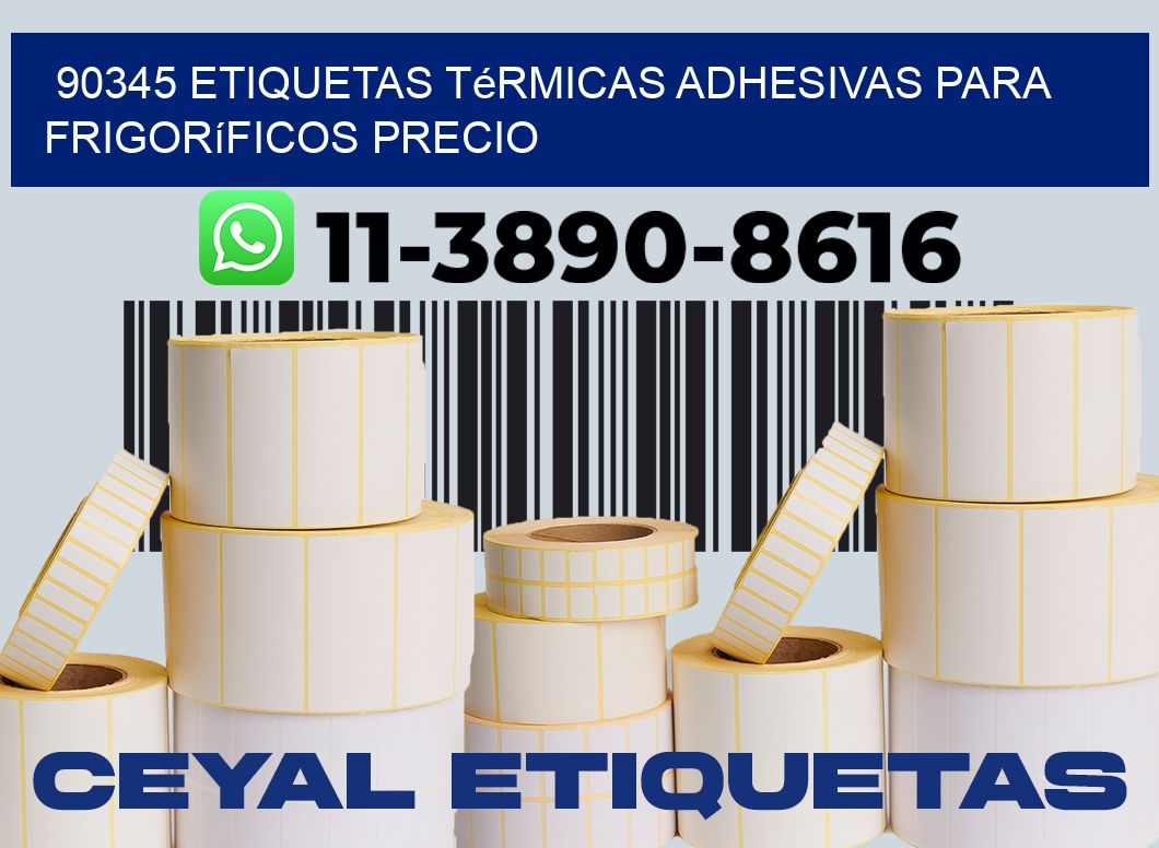 90345 etiquetas térmicas adhesivas para frigoríficos precio