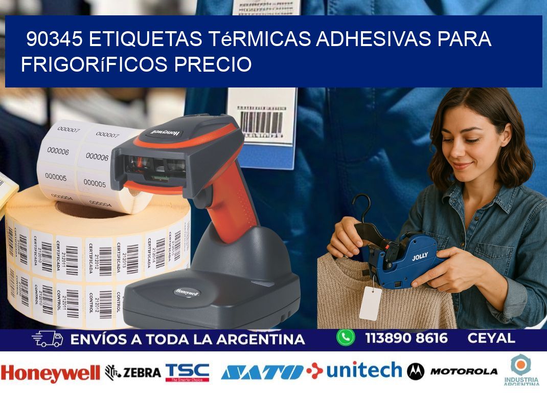 90345 etiquetas térmicas adhesivas para frigoríficos precio