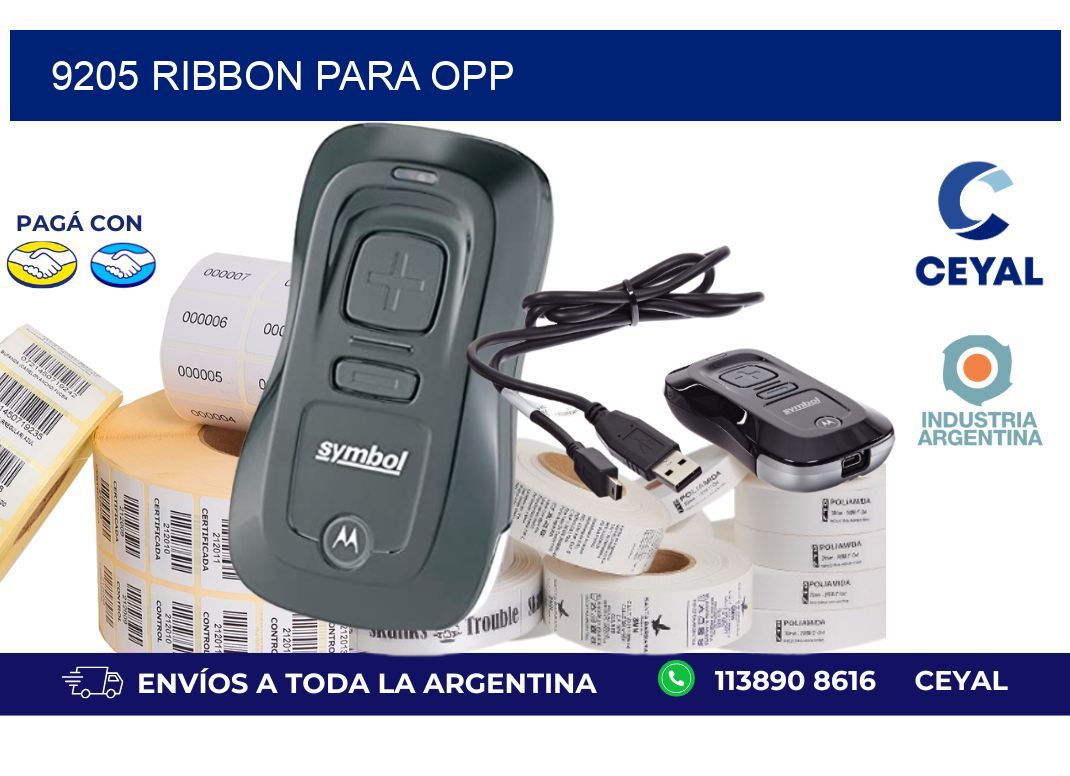 9205 ribbon para opp