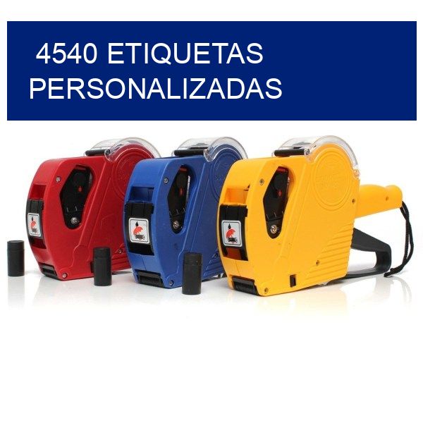4540 etiquetas personalizadas