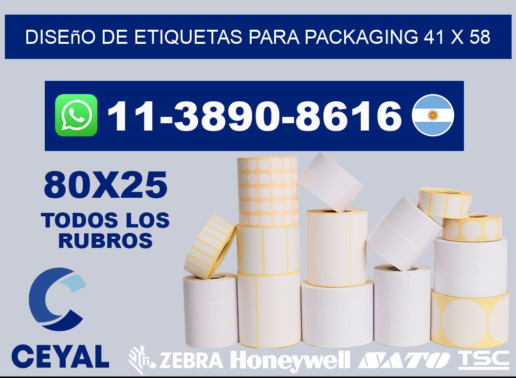 diseño de etiquetas para packaging 41 x 58