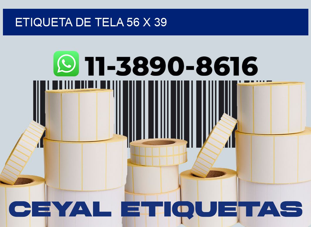 etiqueta de tela 56 x 39