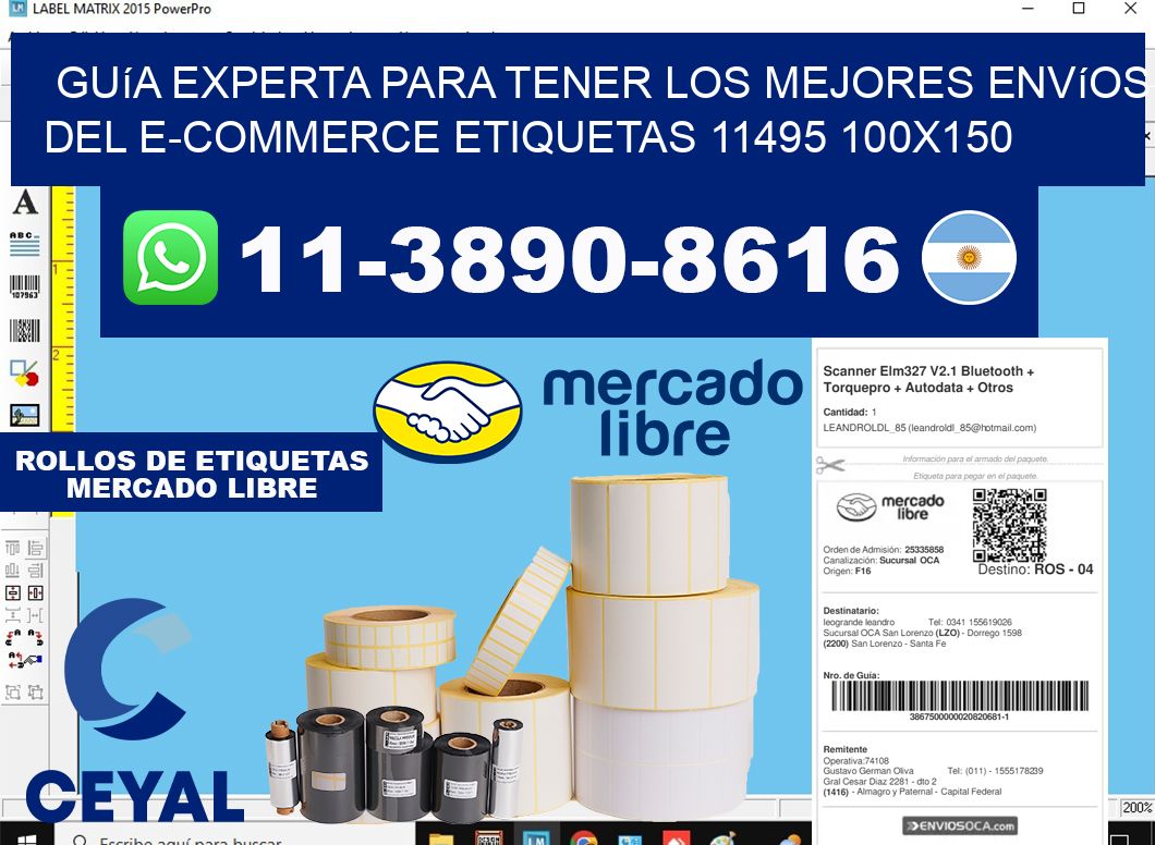 Guía experta para tener los mejores envíos del e-commerce etiquetas 11495 100x150