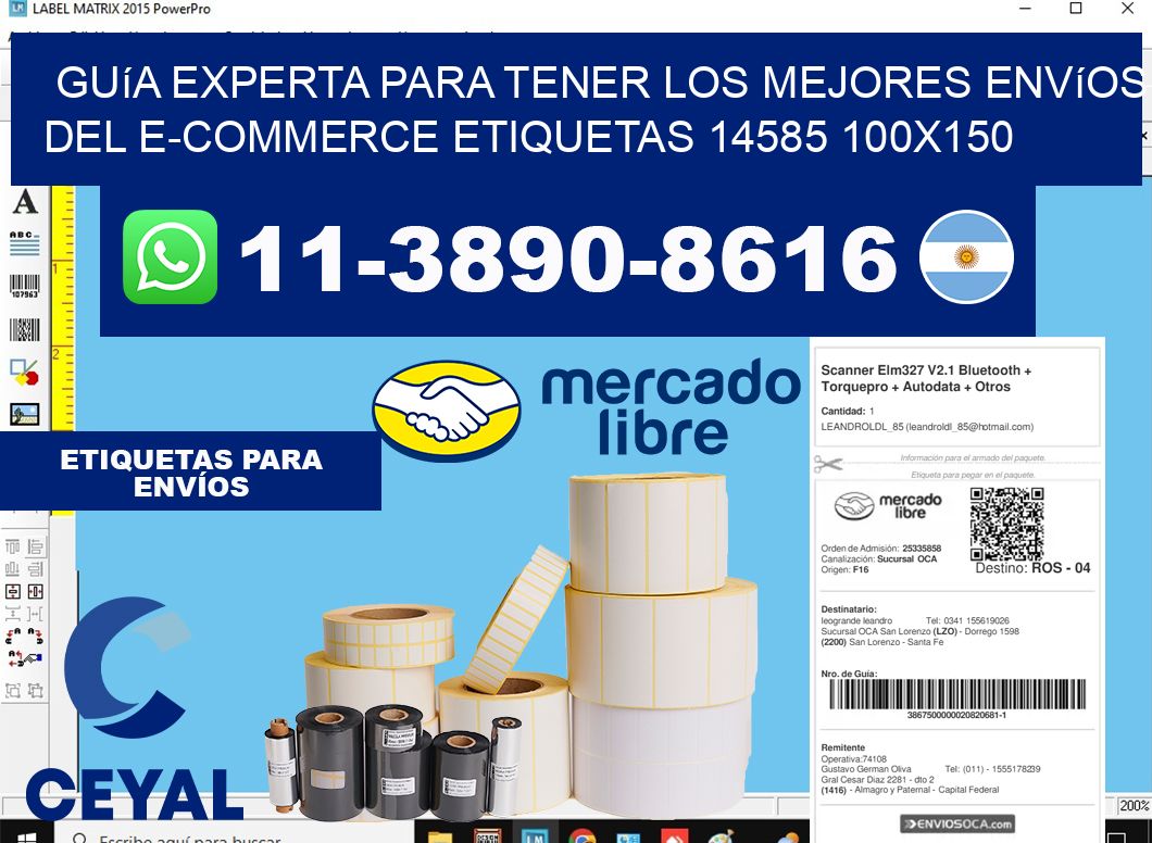 Guía experta para tener los mejores envíos del e-commerce etiquetas 14585 100x150