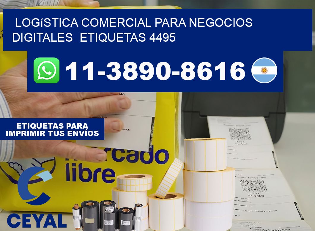 Logística comercial para negocios digitales  etiquetas 4495
