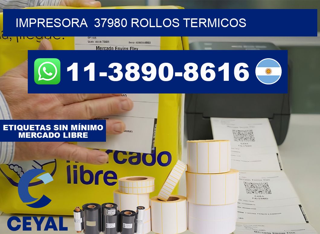 impresora  37980 rollos termicos