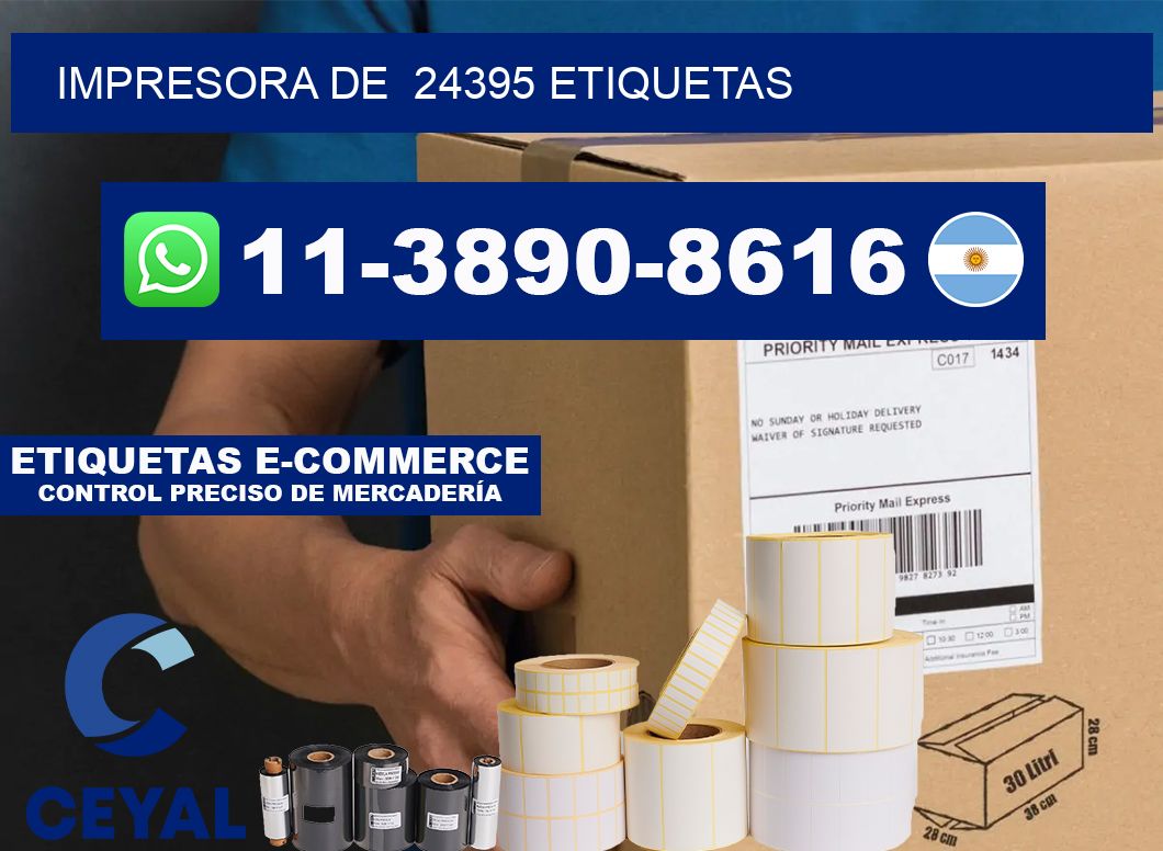 impresora de 24395 etiquetas