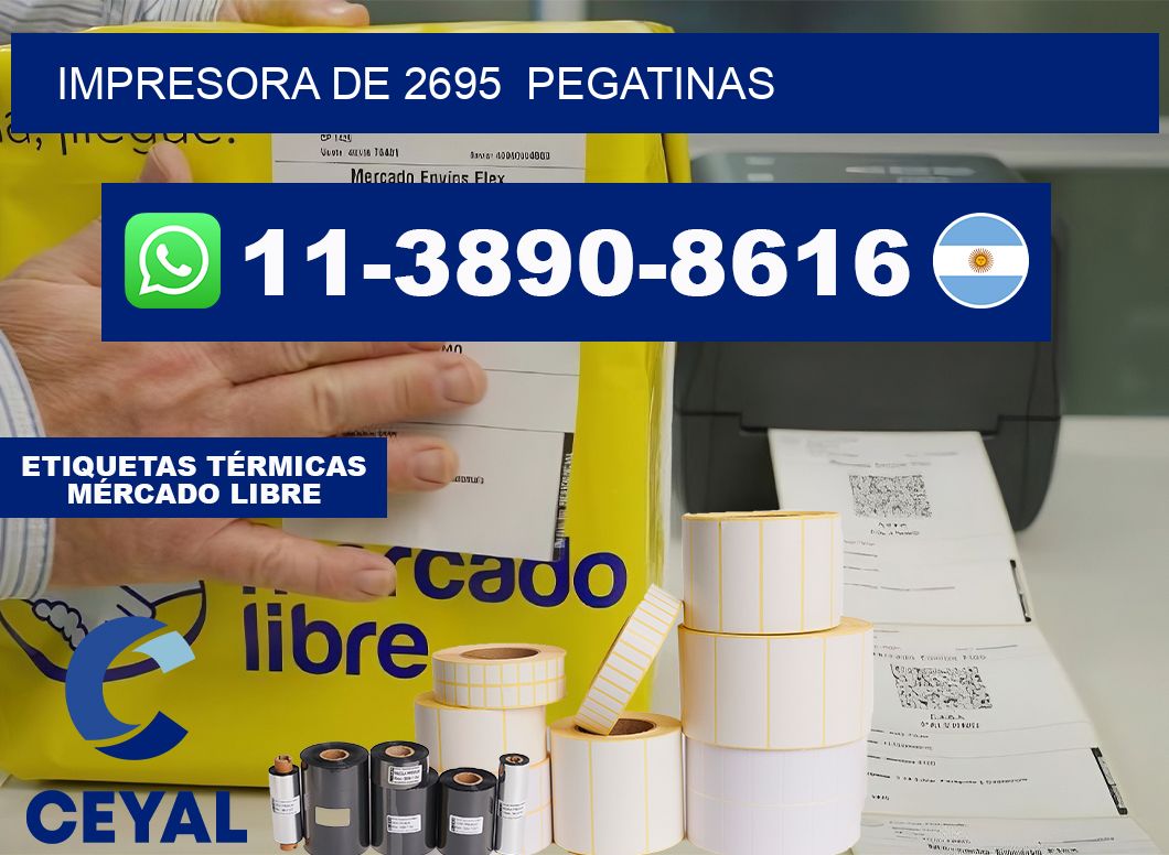 impresora de 2695  pegatinas