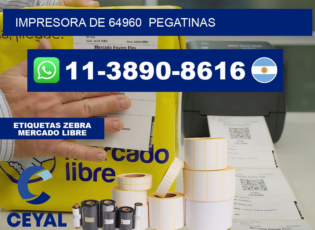 impresora de 64960  pegatinas