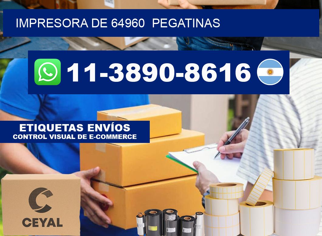 impresora de 64960  pegatinas