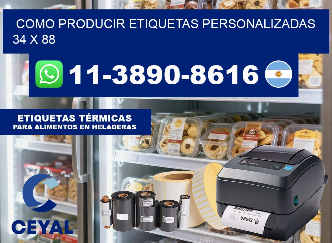 como producir etiquetas personalizadas 34 x 88
