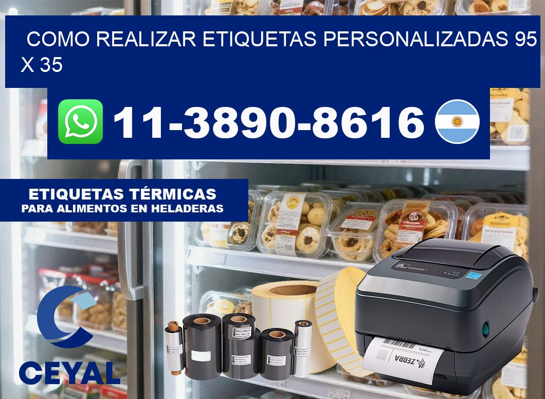 como realizar etiquetas personalizadas 95 x 35