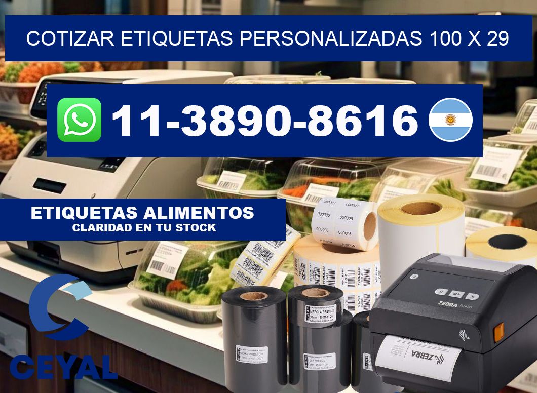 cotizar etiquetas personalizadas 100 x 29