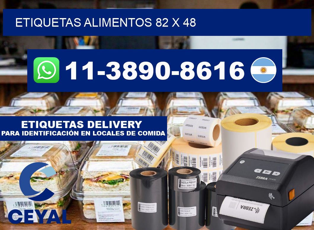 etiquetas alimentos 82 x 48