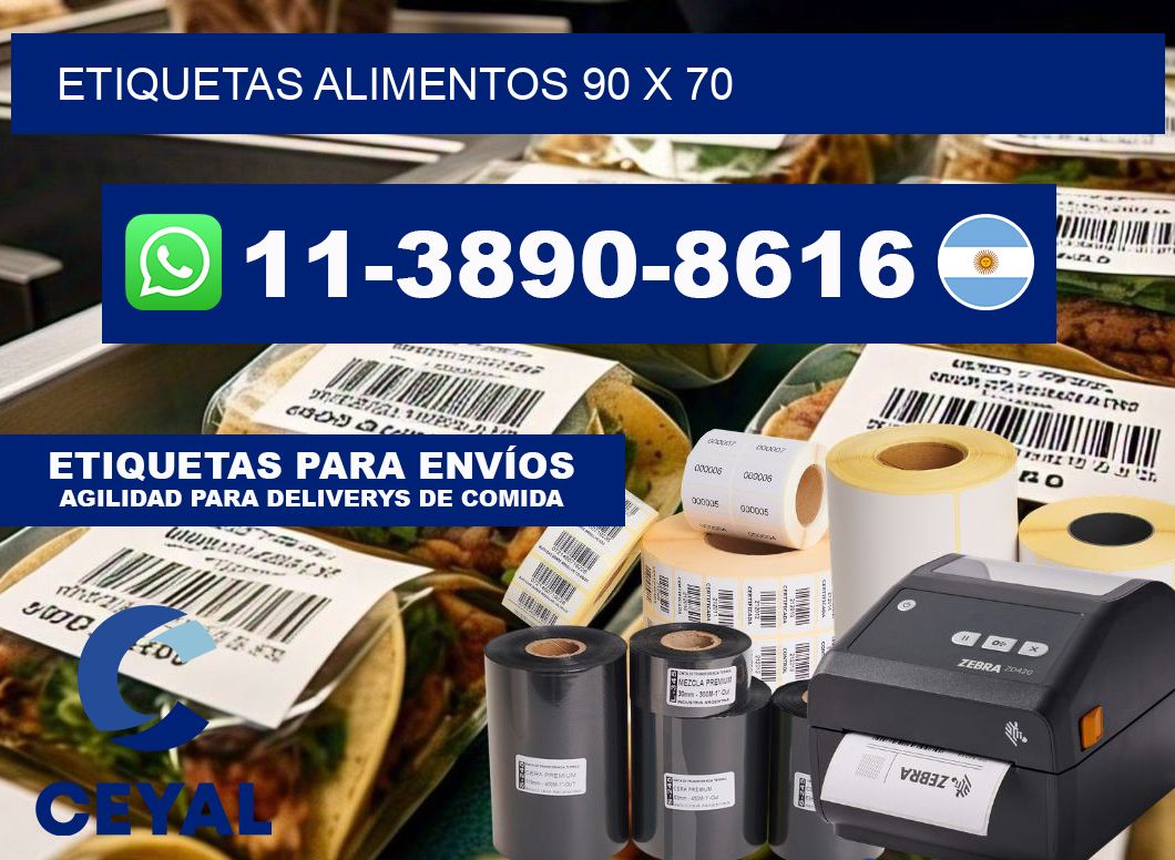 etiquetas alimentos 90 x 70