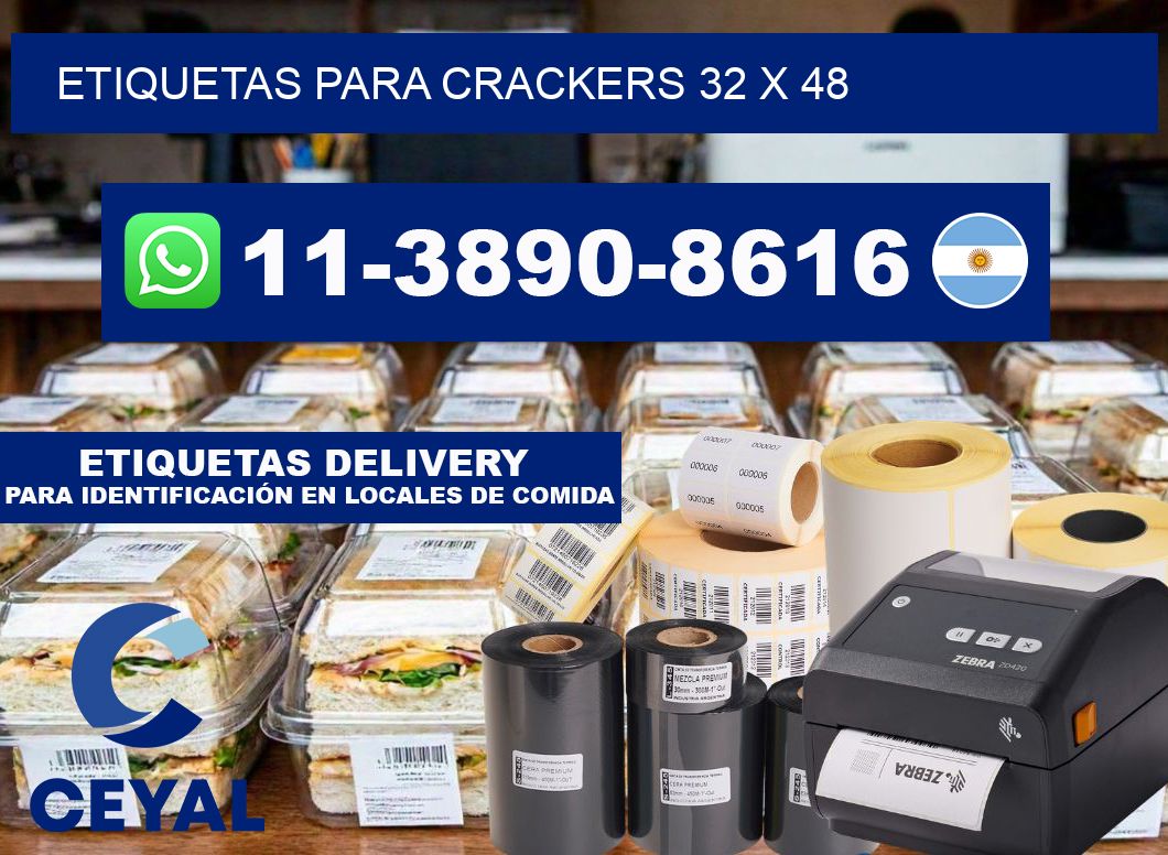 etiquetas para Crackers 32 x 48