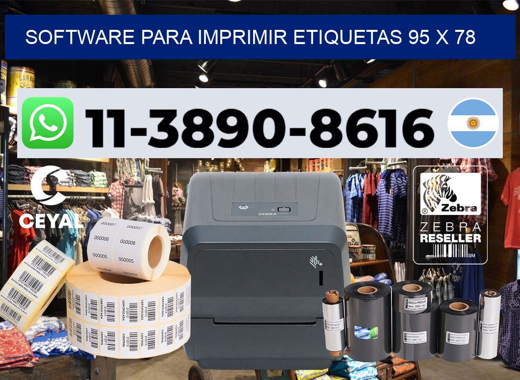 software para imprimir etiquetas 95 x 78