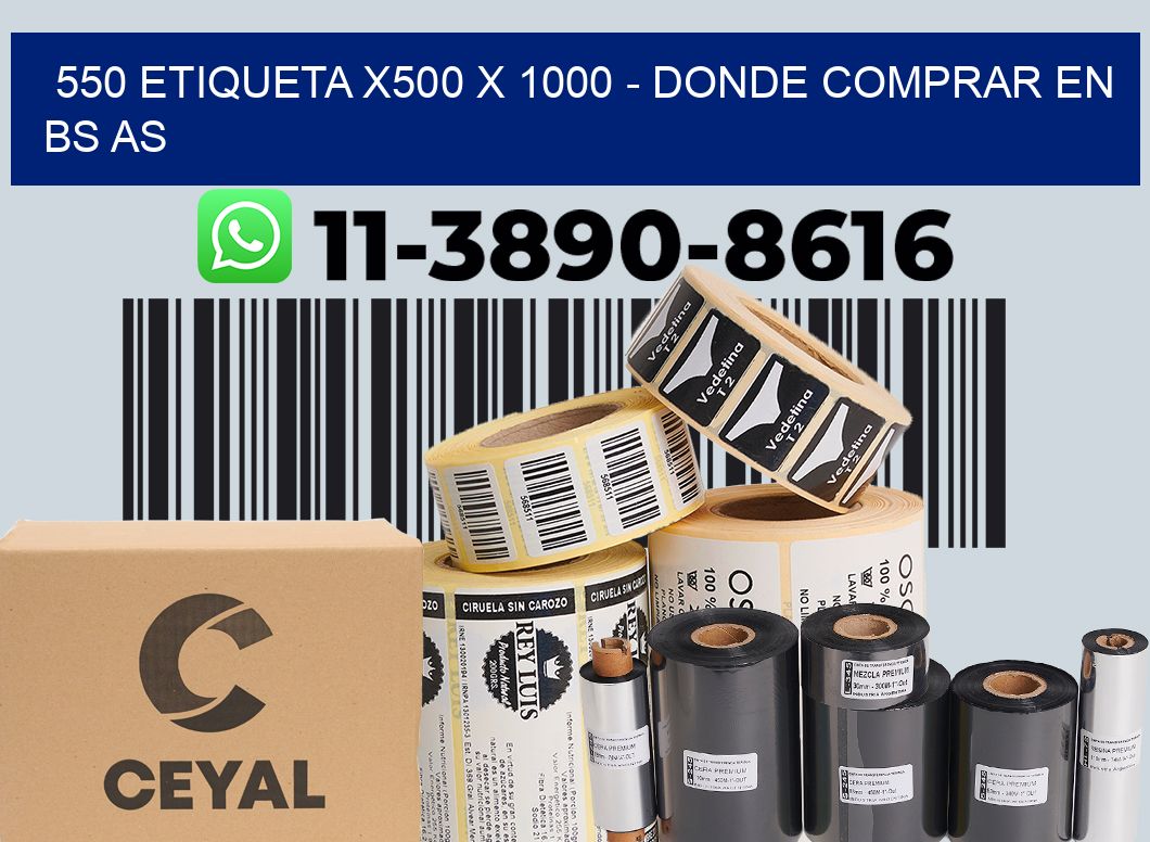 550 etiqueta x500 x 1000 - Donde Comprar en bs as