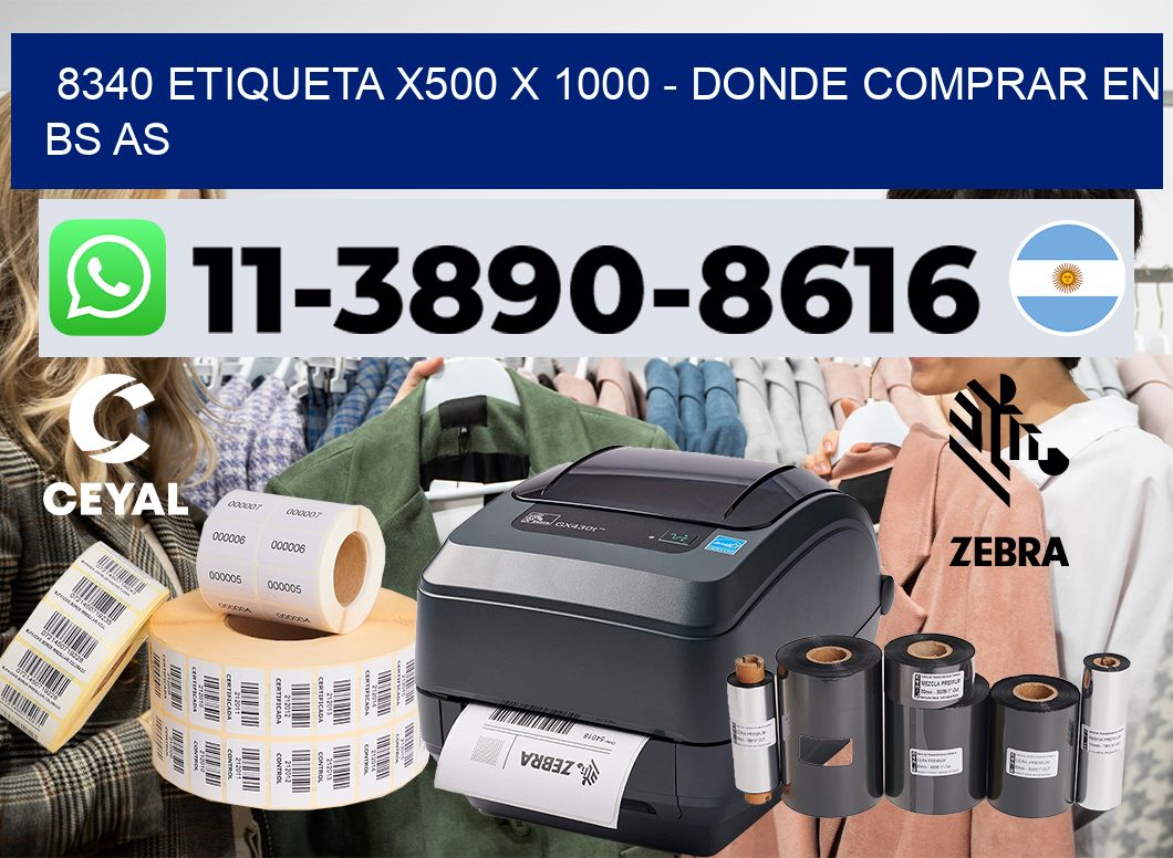 8340 etiqueta x500 x 1000 – Donde Comprar en bs as