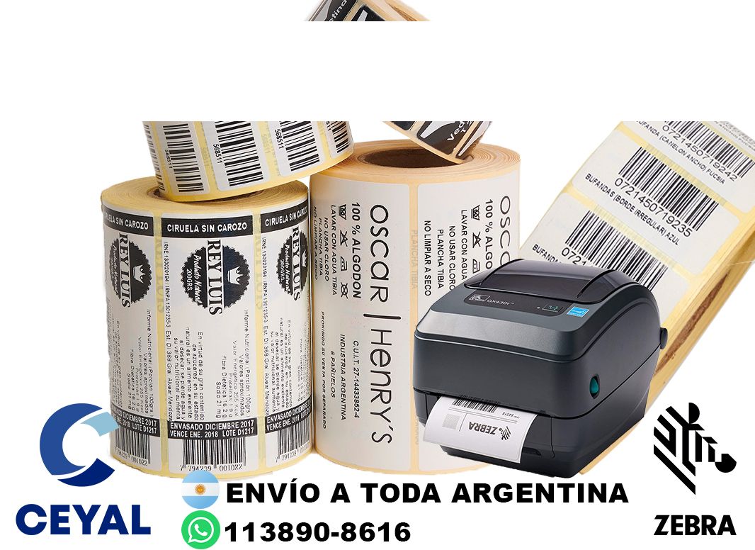Donde Comprar etiquetas 53 x 62 en Vicente López? Buenos Aires - Stock permanente