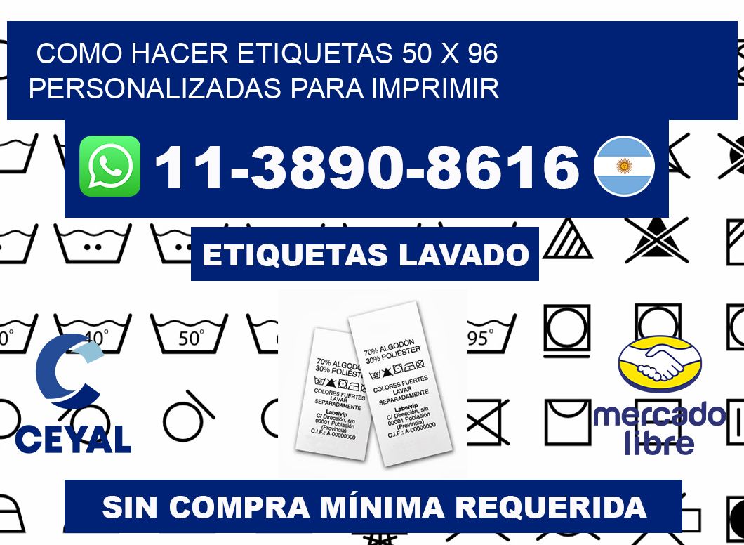 como hacer etiquetas 50 x 96 personalizadas para imprimir