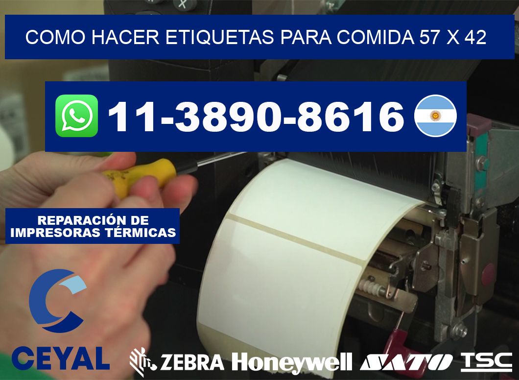 como hacer etiquetas para comida 57 x 42