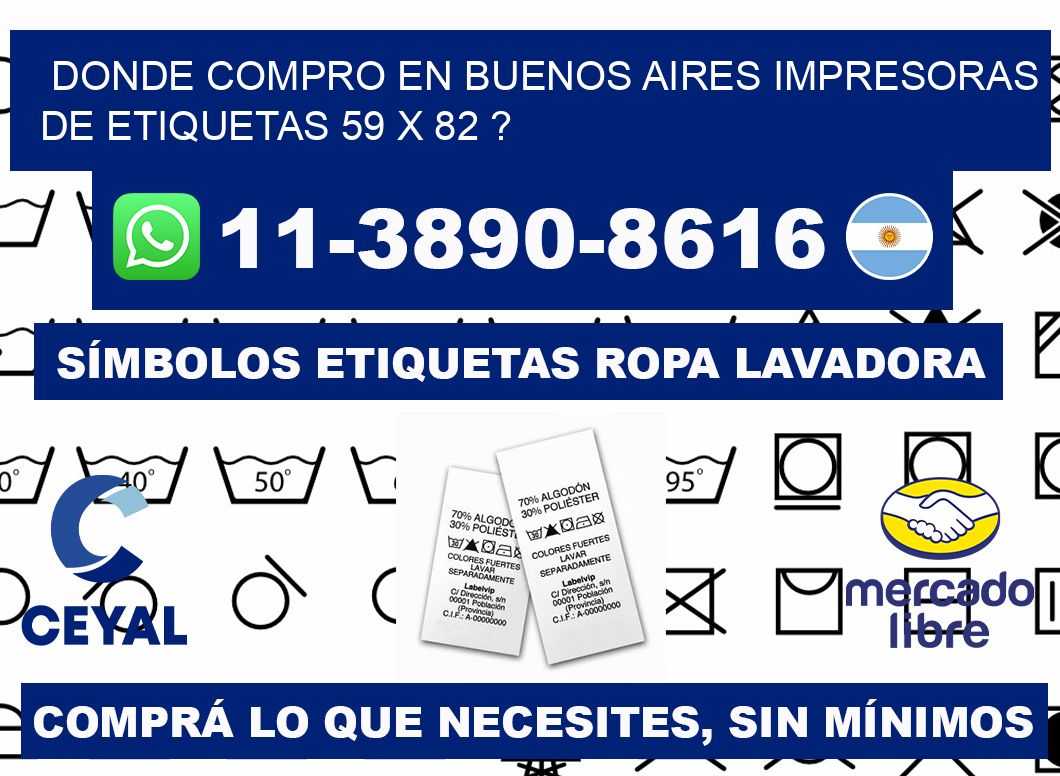 donde compro en buenos aires impresoras de etiquetas 59 x 82 ?