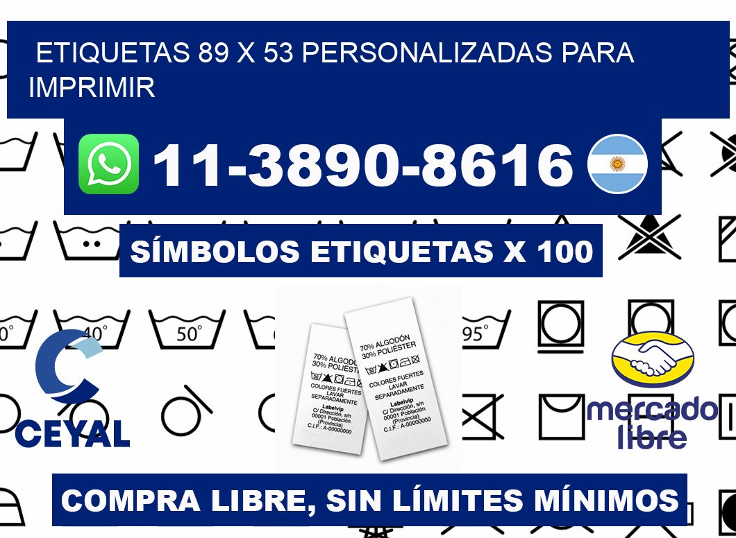 etiquetas 89 x 53 personalizadas para imprimir
