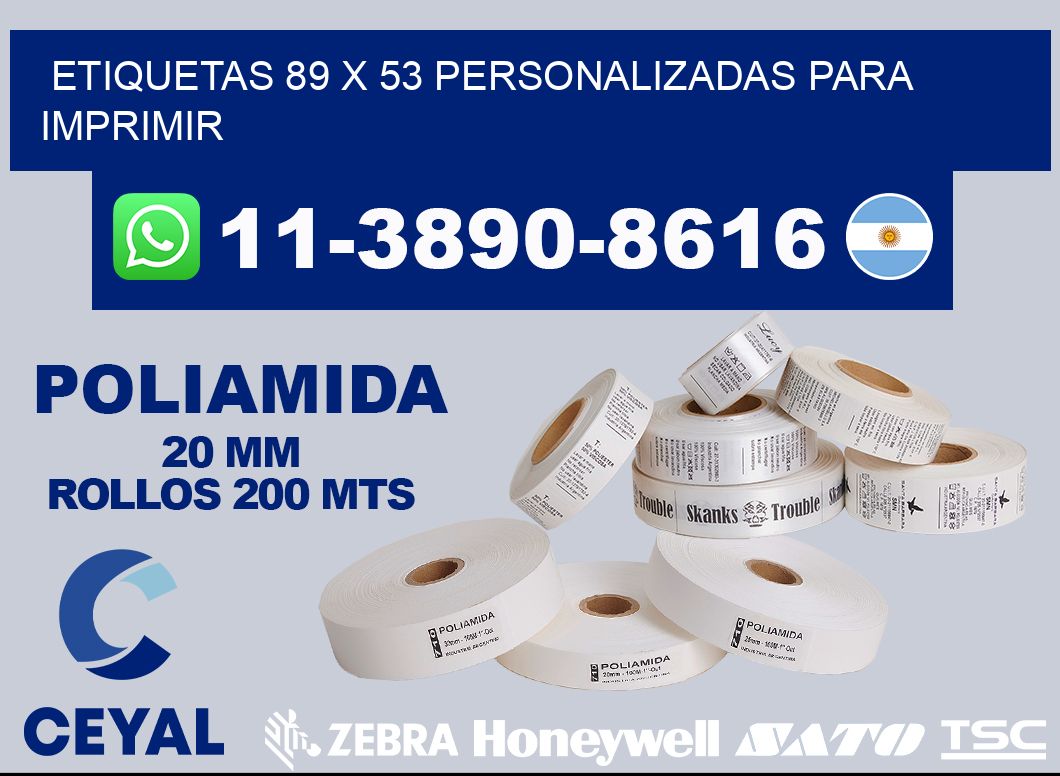 etiquetas 89 x 53 personalizadas para imprimir