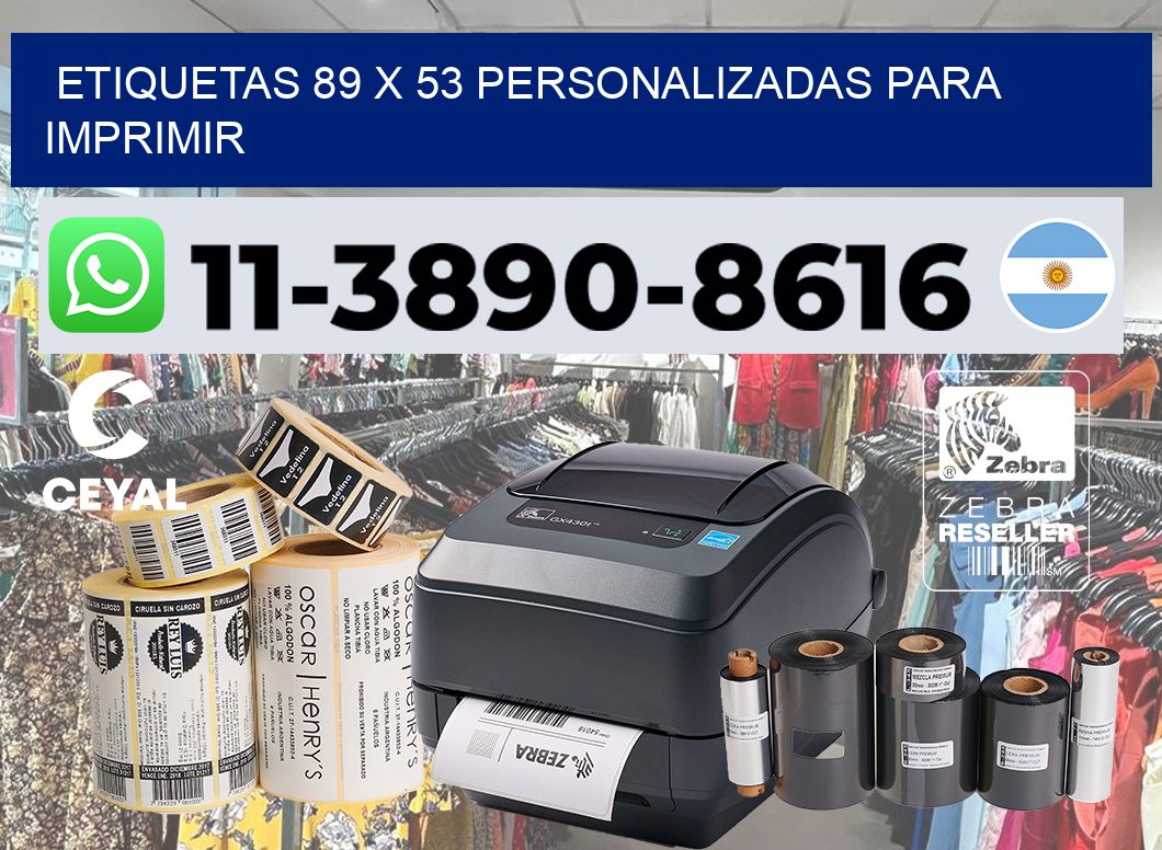 etiquetas 89 x 53 personalizadas para imprimir