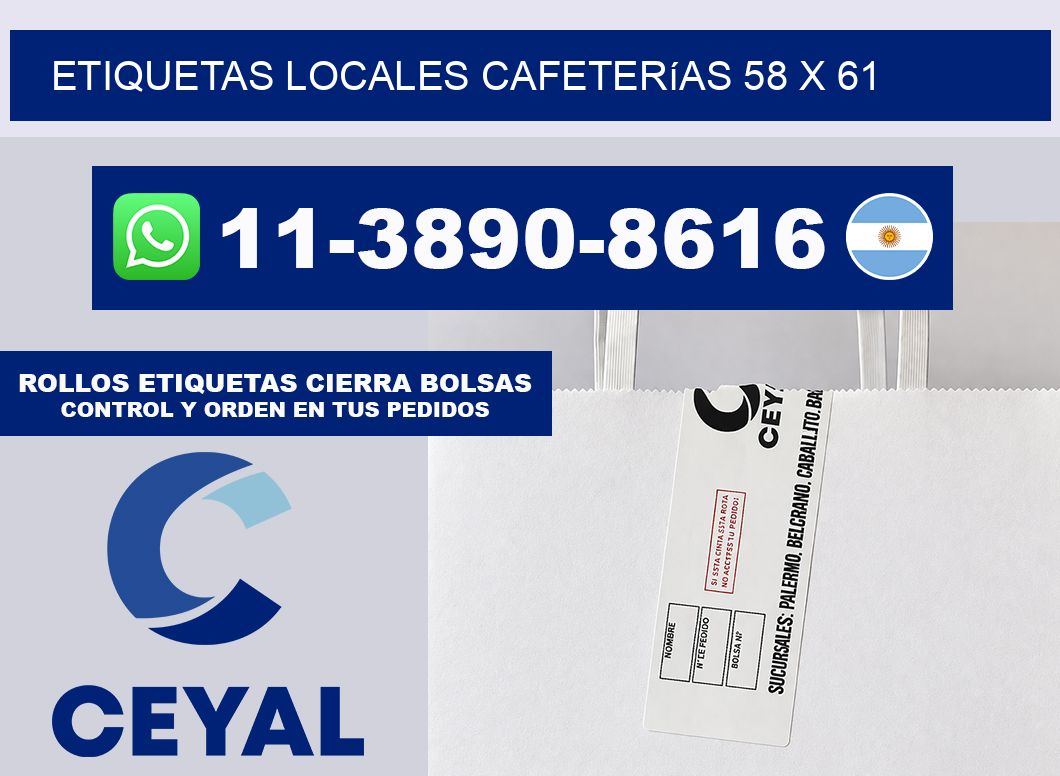 etiquetas locales cafeterías 58 x 61