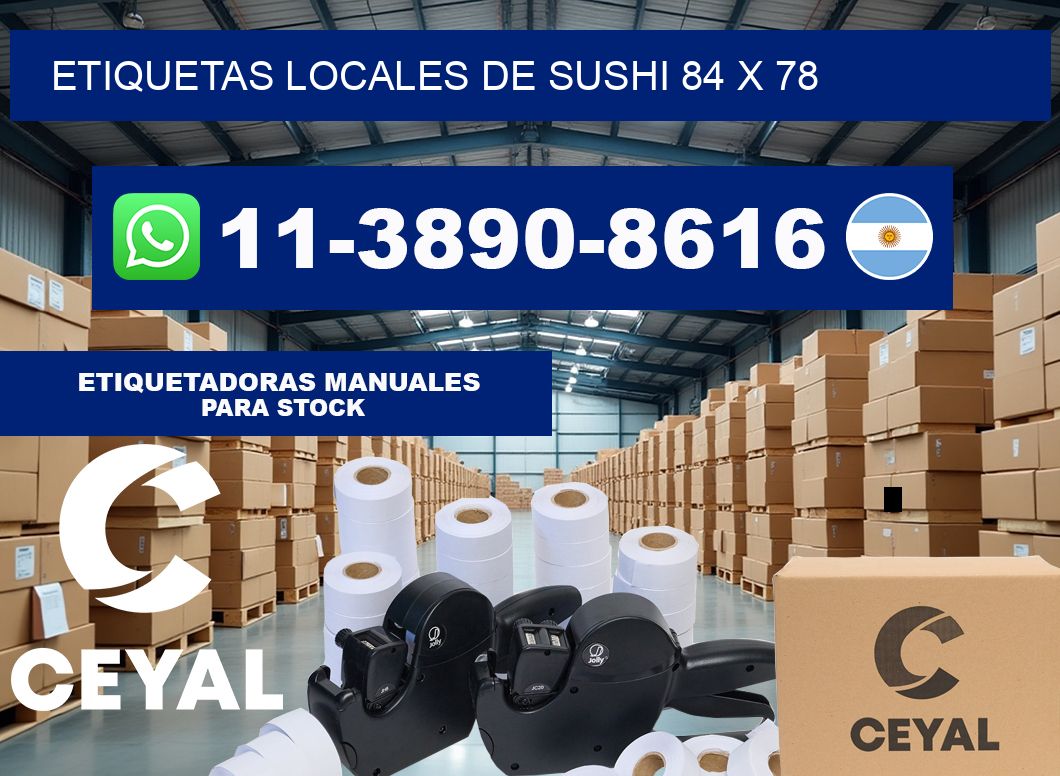 etiquetas locales de sushi 84 x 78