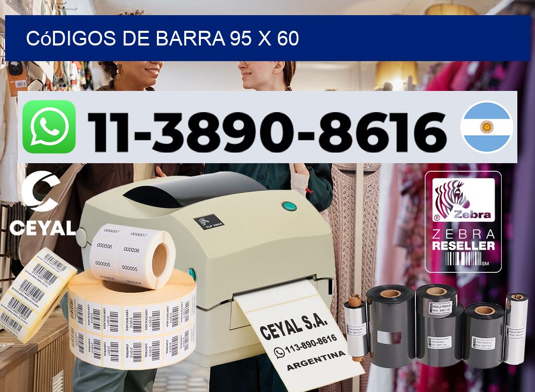 códigos de barra 95 x 60