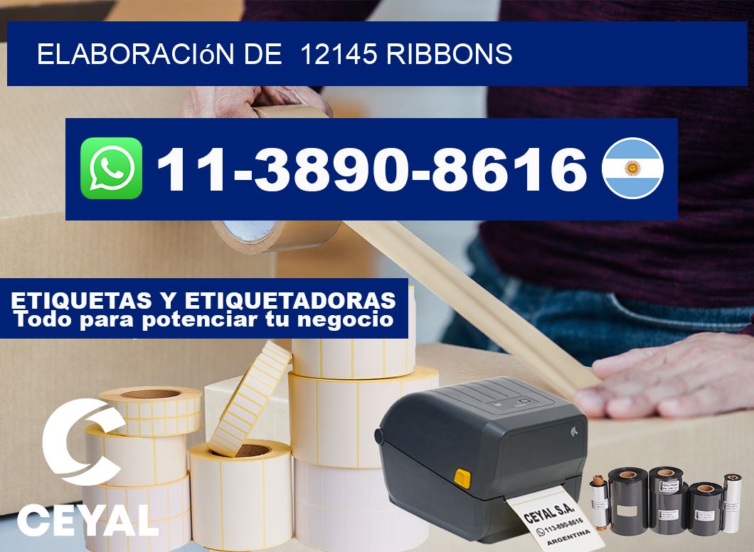 elaboración de  12145 ribbons