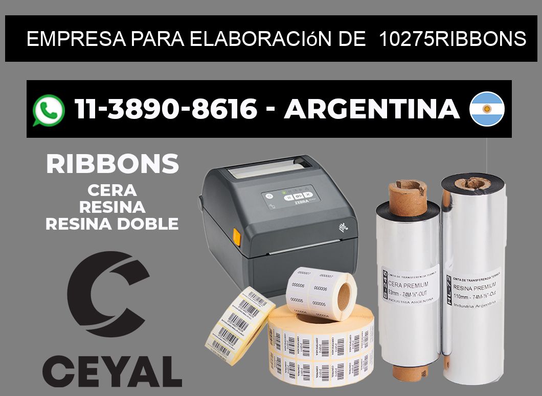 empresa para elaboración de  10275ribbons