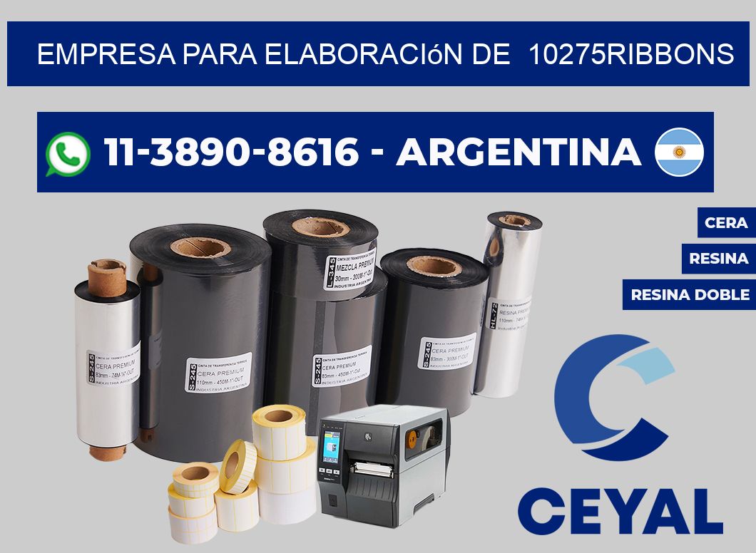 empresa para elaboración de  10275ribbons