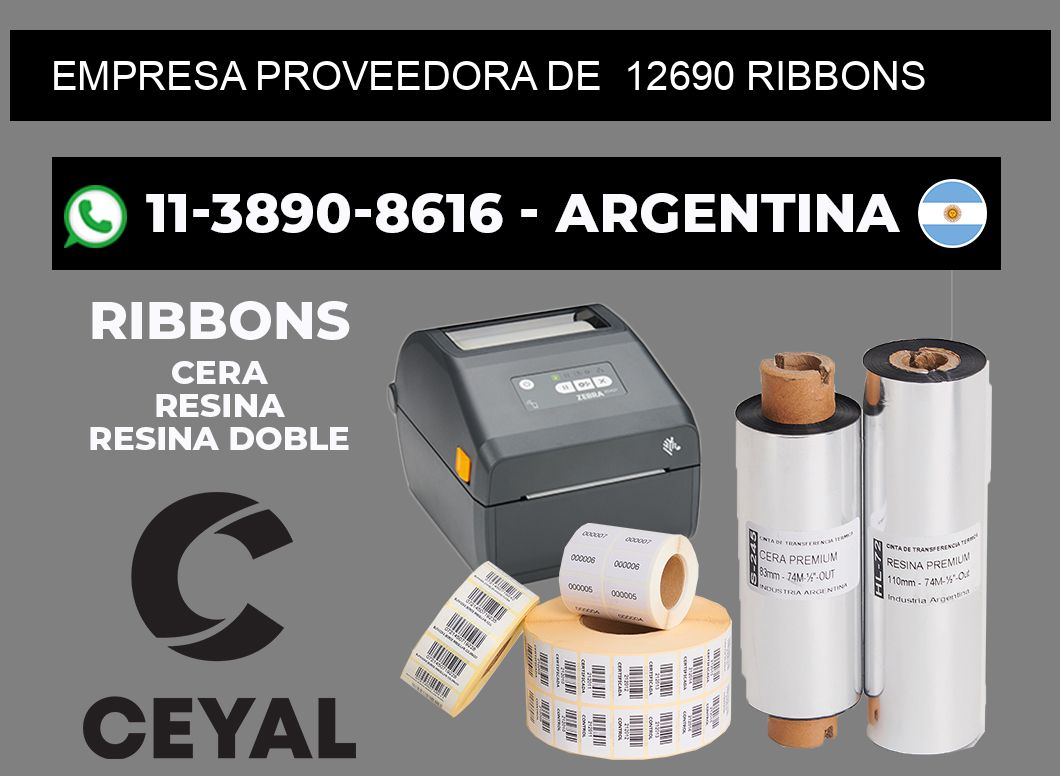 empresa proveedora de  12690 ribbons