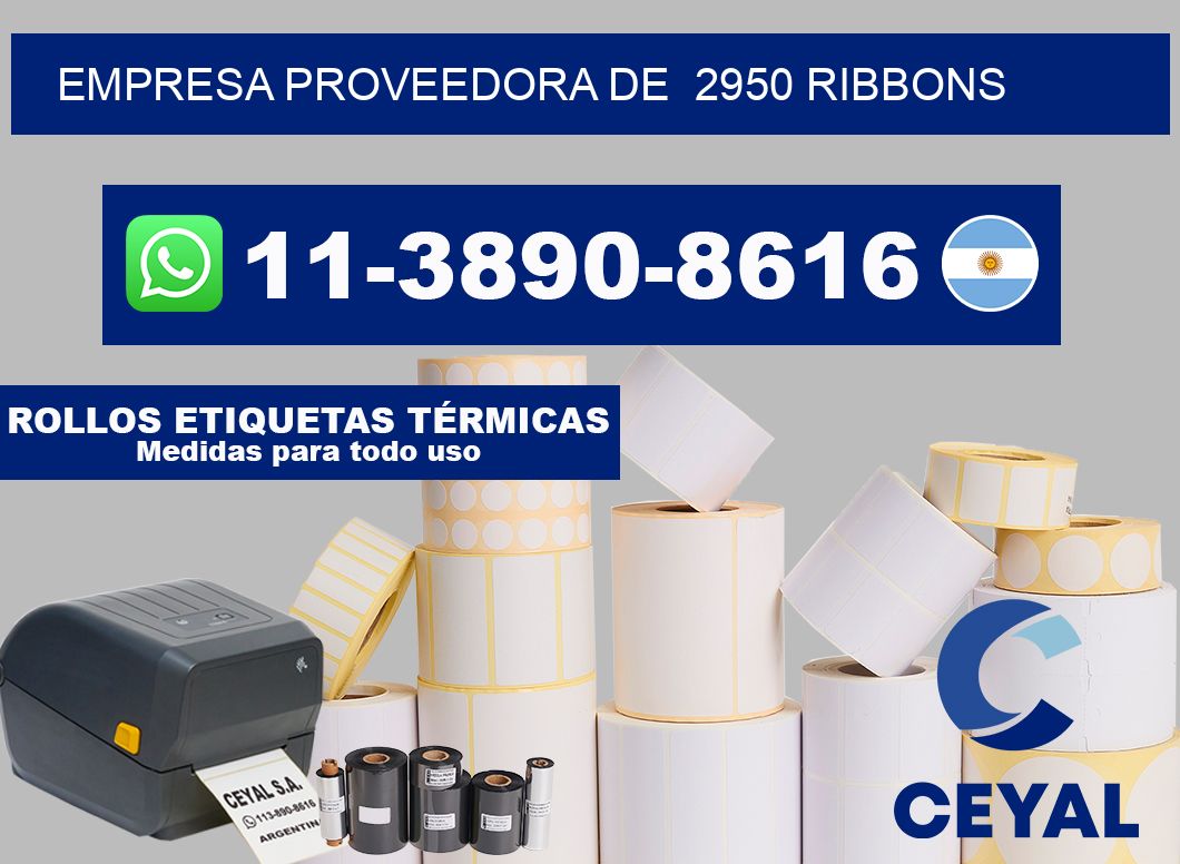empresa proveedora de  2950 ribbons