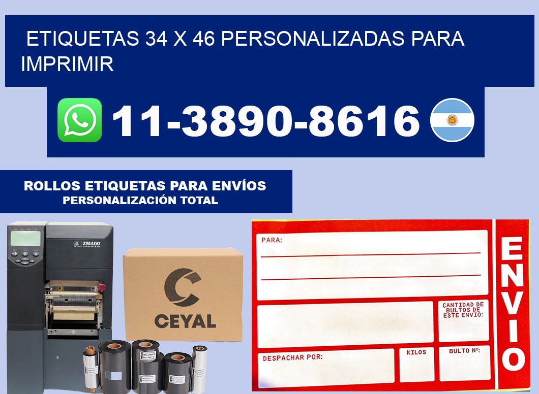etiquetas 34 x 46 personalizadas para imprimir