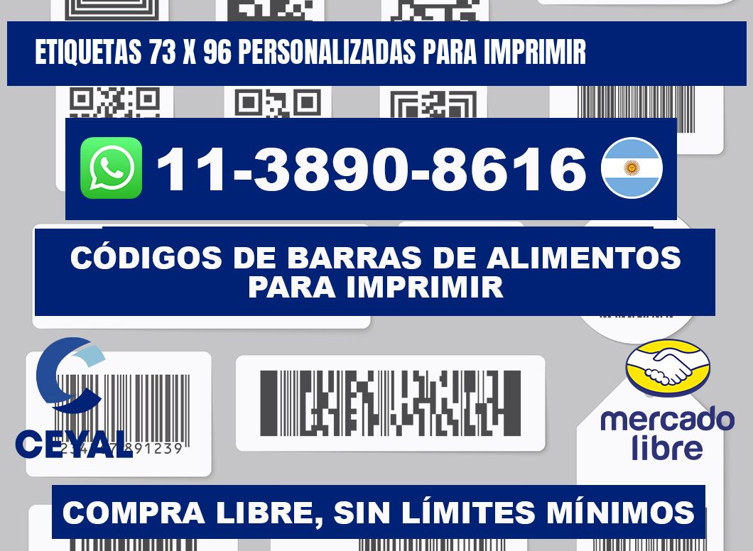 etiquetas 73 x 96 personalizadas para imprimir