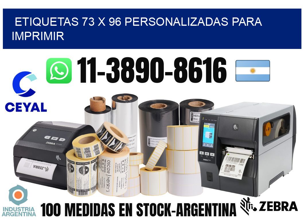 etiquetas 73 x 96 personalizadas para imprimir