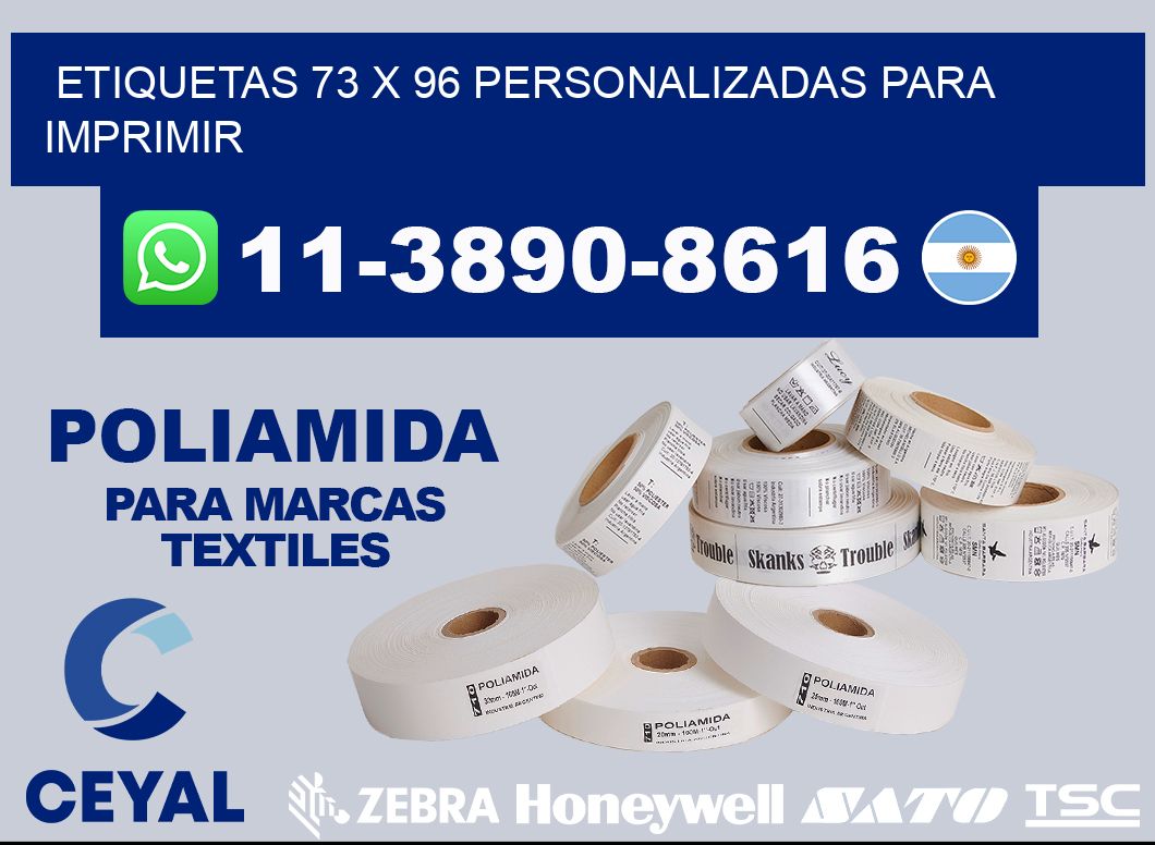 etiquetas 73 x 96 personalizadas para imprimir