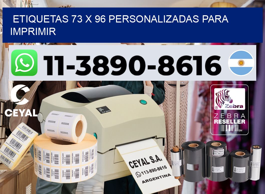 etiquetas 73 x 96 personalizadas para imprimir