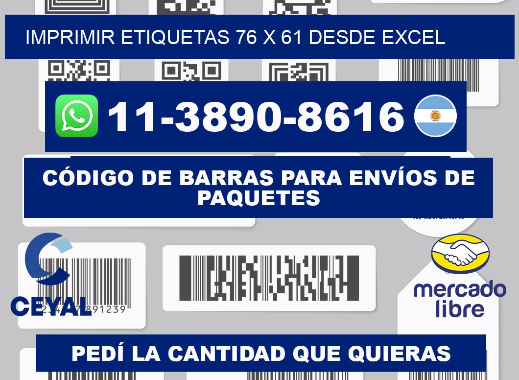 imprimir etiquetas 76 x 61 desde excel