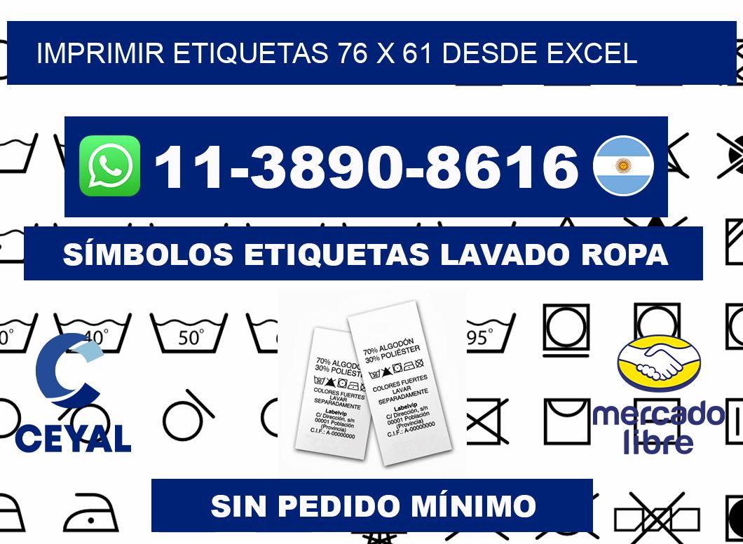 imprimir etiquetas 76 x 61 desde excel